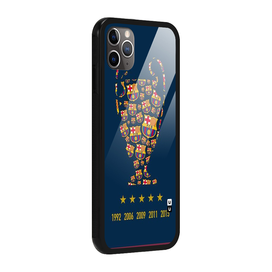 Trophy Team Glass Back Case for iPhone 11 Pro Max