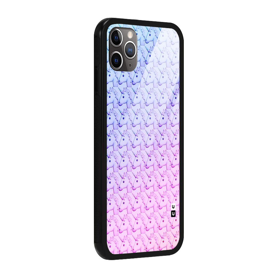 Unicorn Shade Glass Back Case for iPhone 11 Pro Max