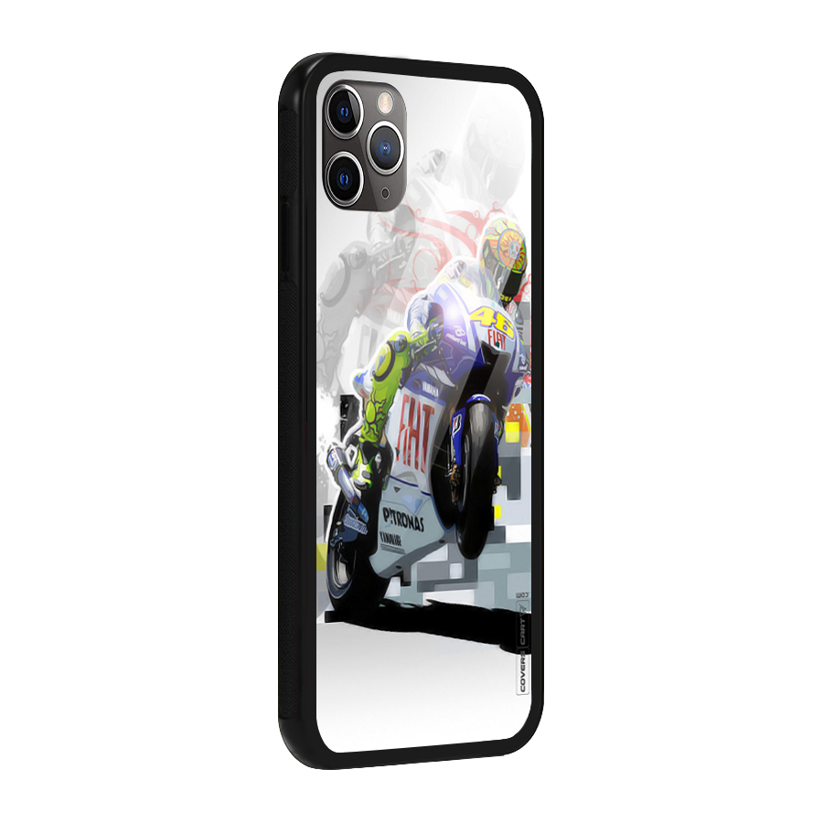 Valentino Rossi Glass Back Case for iPhone 11 Pro Max
