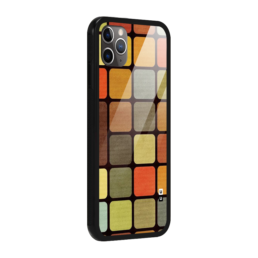 Vintage Boxes Glass Back Case for iPhone 11 Pro Max