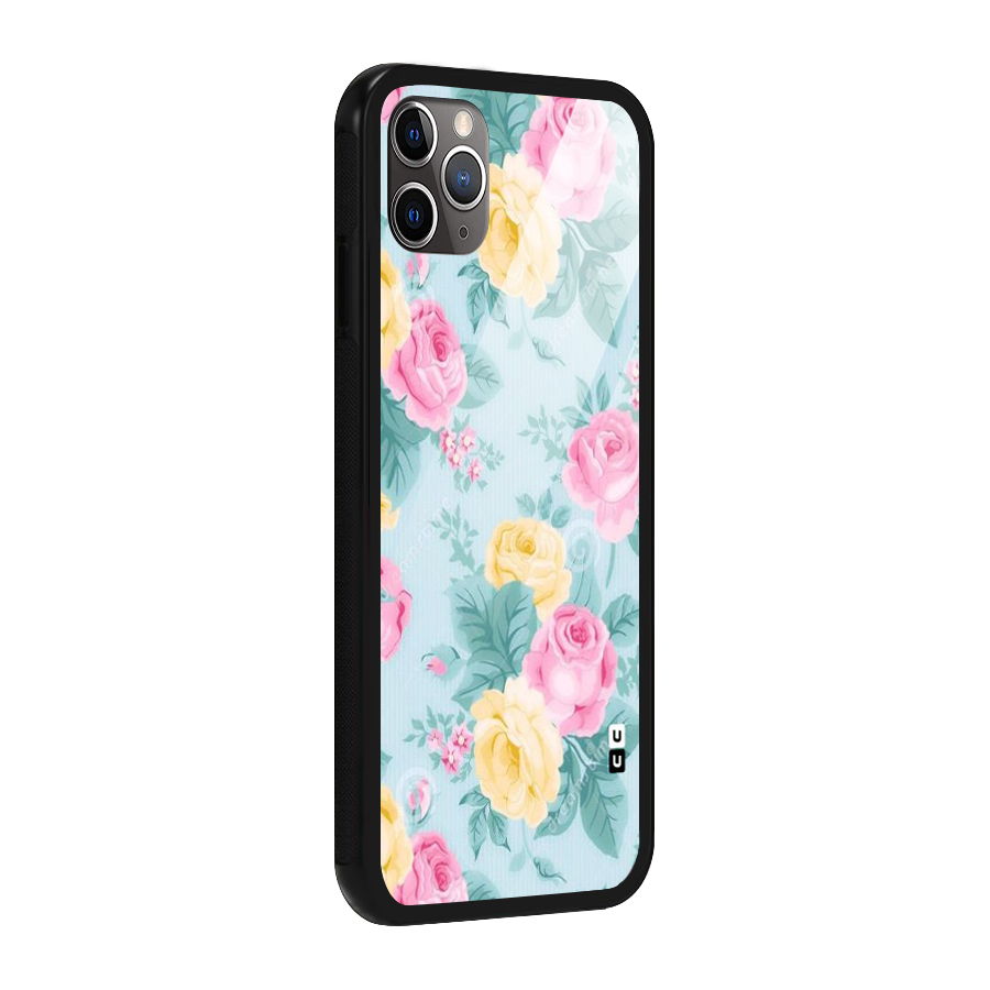 Vintage Pastels Glass Back Case for iPhone 11 Pro Max