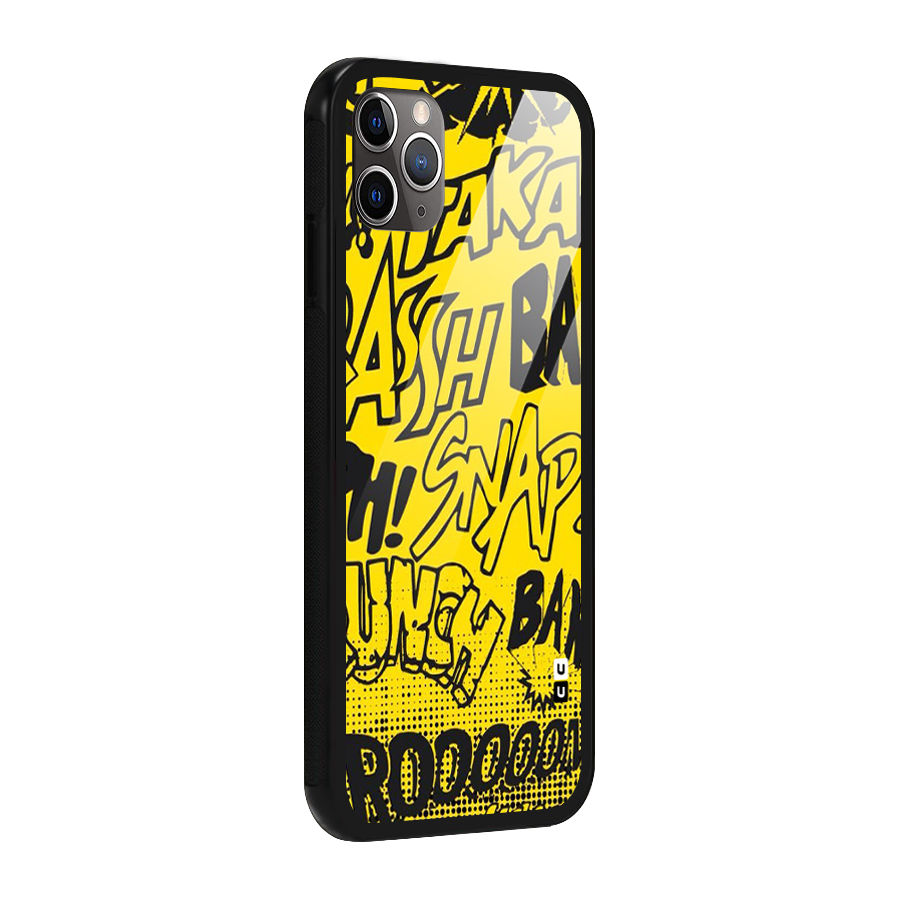Vroom Snap Glass Back Case for iPhone 11 Pro Max