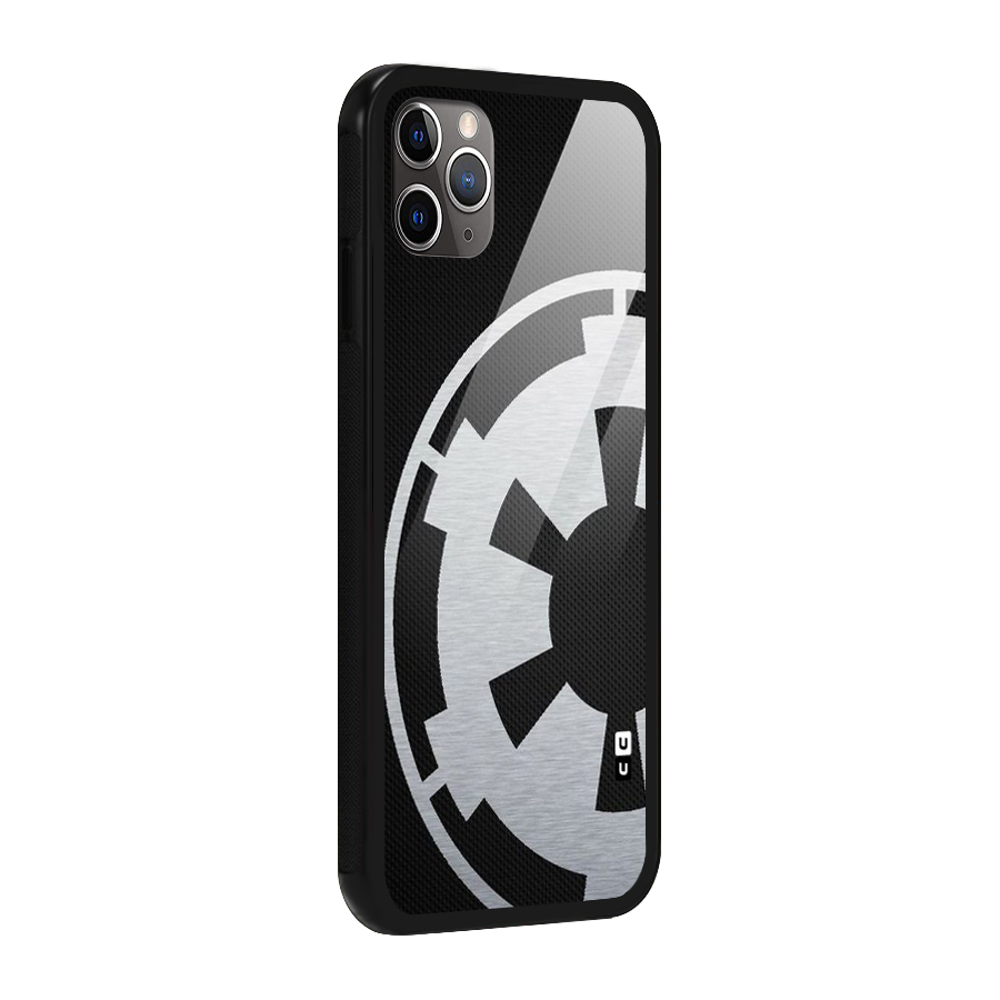 White Wheel Glass Back Case for iPhone 11 Pro Max