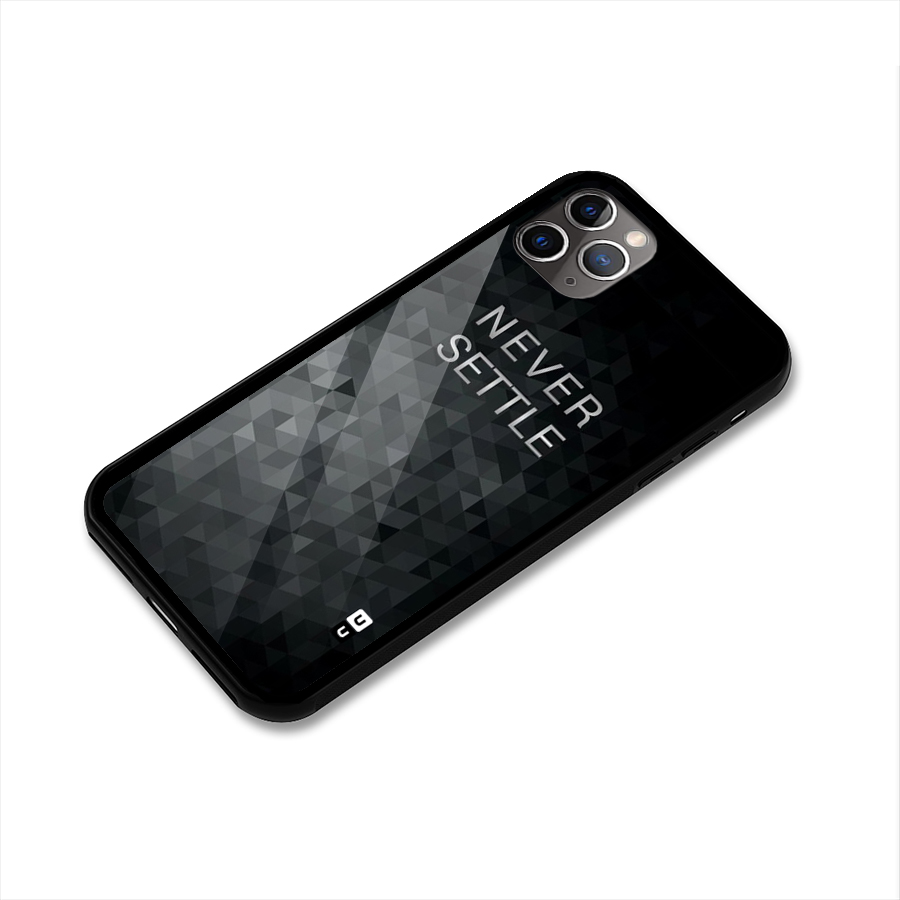 Abstract No Settle Glass Back Case for iPhone 11 Pro Max