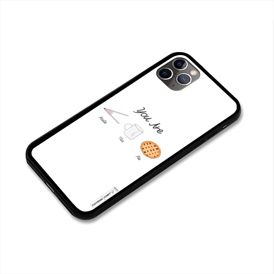 Acute Tea Pie Glass Back Case for iPhone 11 Pro Max