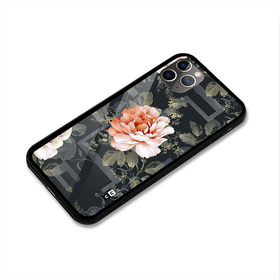 Art And Floral Glass Back Case for iPhone 11 Pro Max