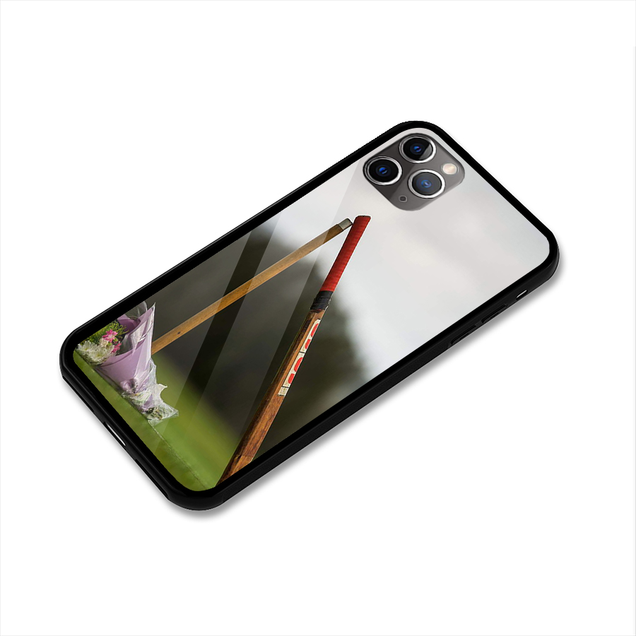Bat Wicket Glass Back Case for iPhone 11 Pro Max