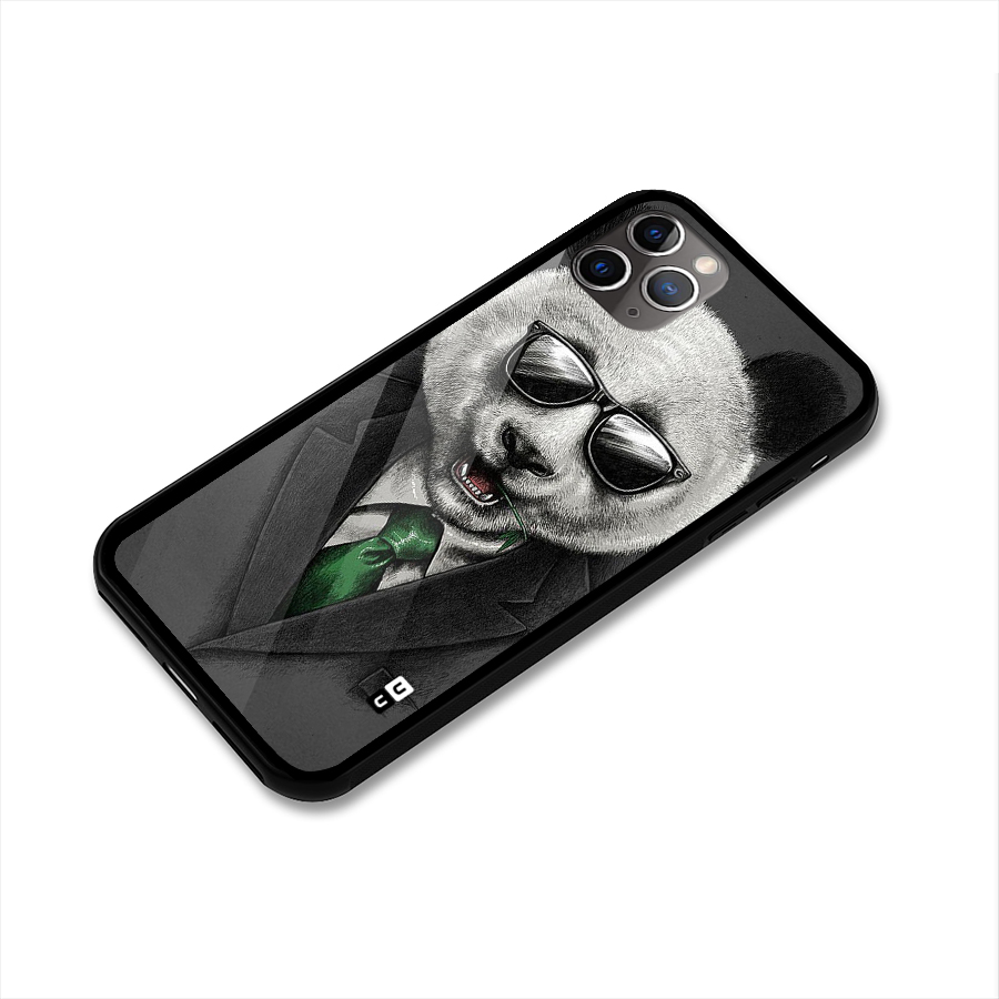 Bear Face Glass Back Case for iPhone 11 Pro Max