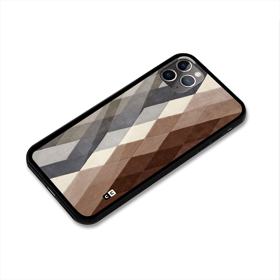 Beautiful Shades Of Diamonds Glass Back Case for iPhone 11 Pro Max