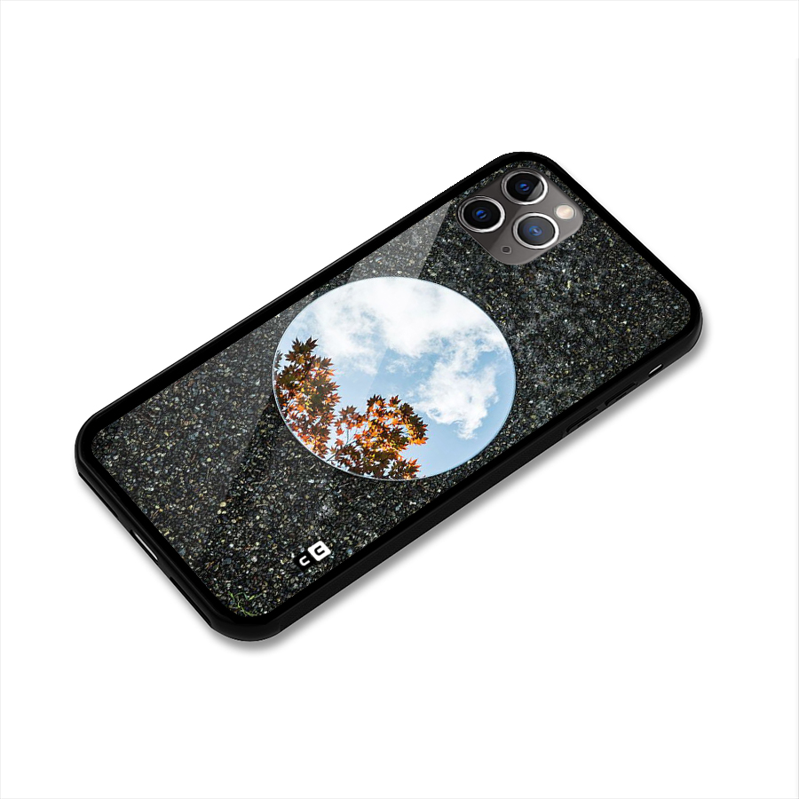 Beautiful Sky Leaves Glass Back Case for iPhone 11 Pro Max