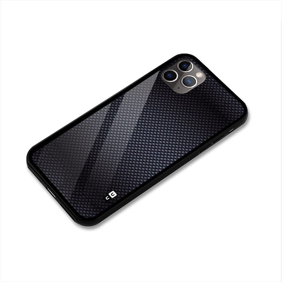 Black Diamond Glass Back Case for iPhone 11 Pro Max