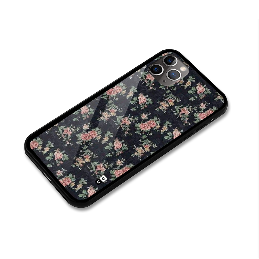 Bloom Black Glass Back Case for iPhone 11 Pro Max