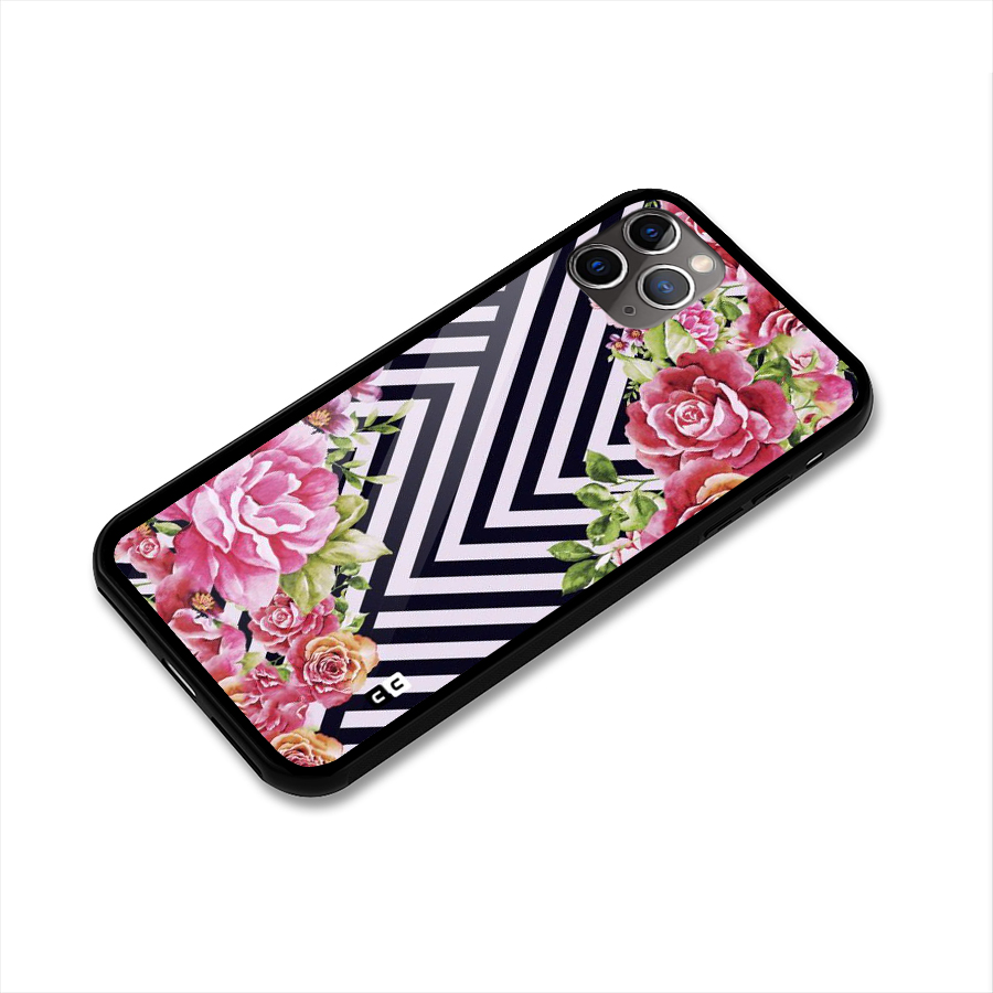 Bloom Zig Zag Glass Back Case for iPhone 11 Pro Max