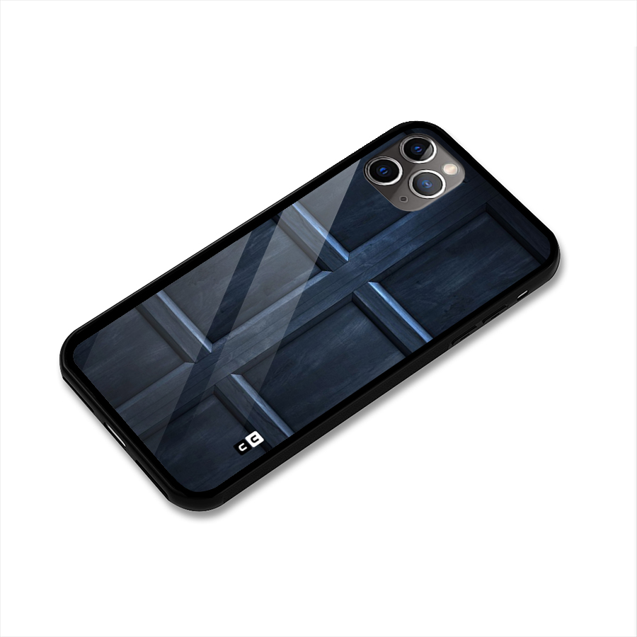Blue Door Design Glass Back Case for iPhone 11 Pro Max