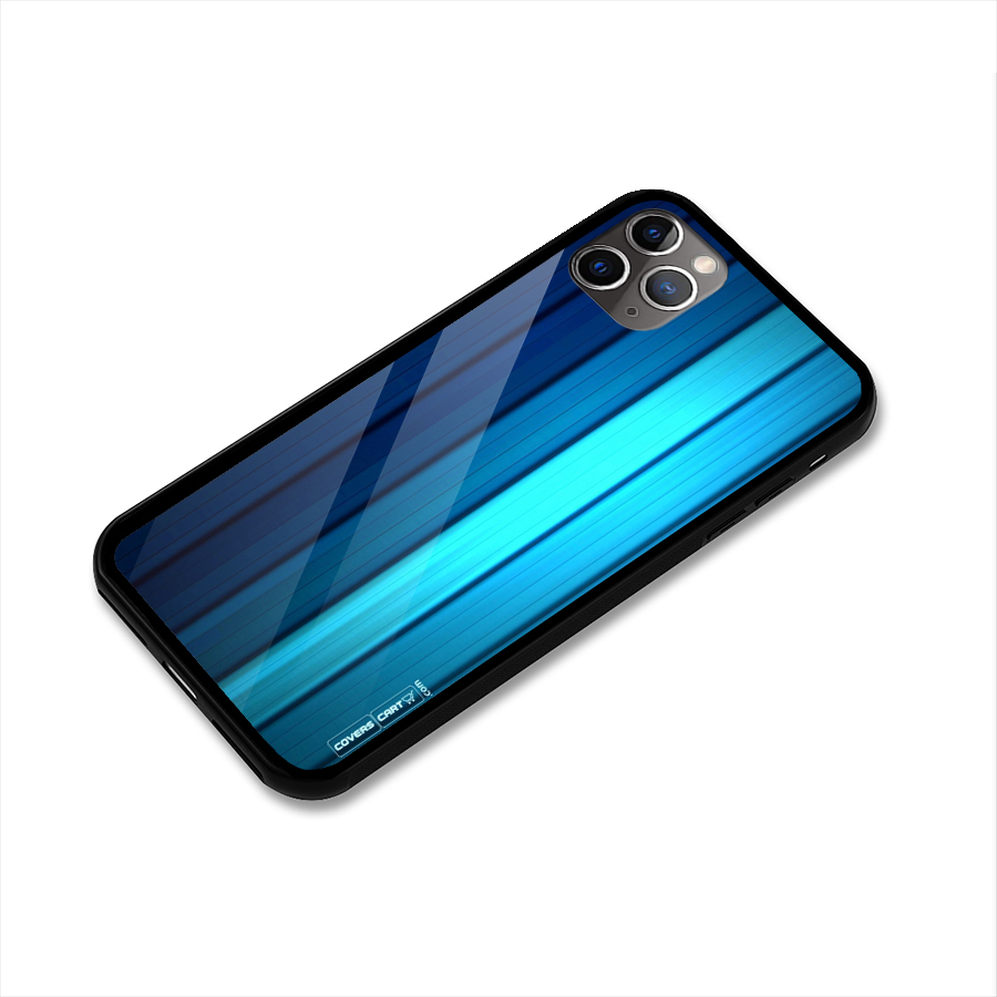 Blue Hues Glass Back Case for iPhone 11 Pro Max