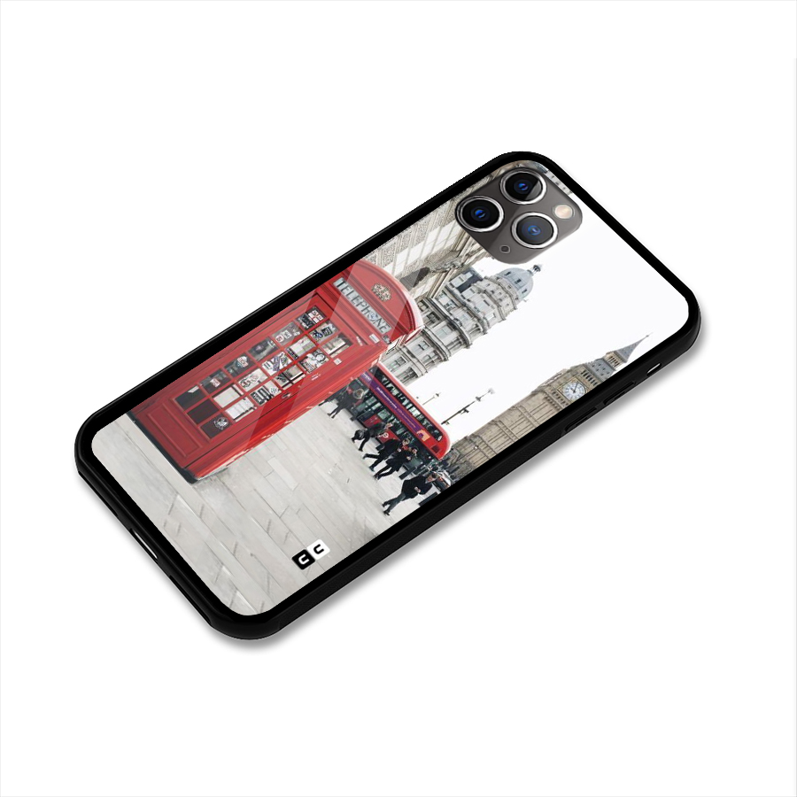 Booth In Red Glass Back Case for iPhone 11 Pro Max