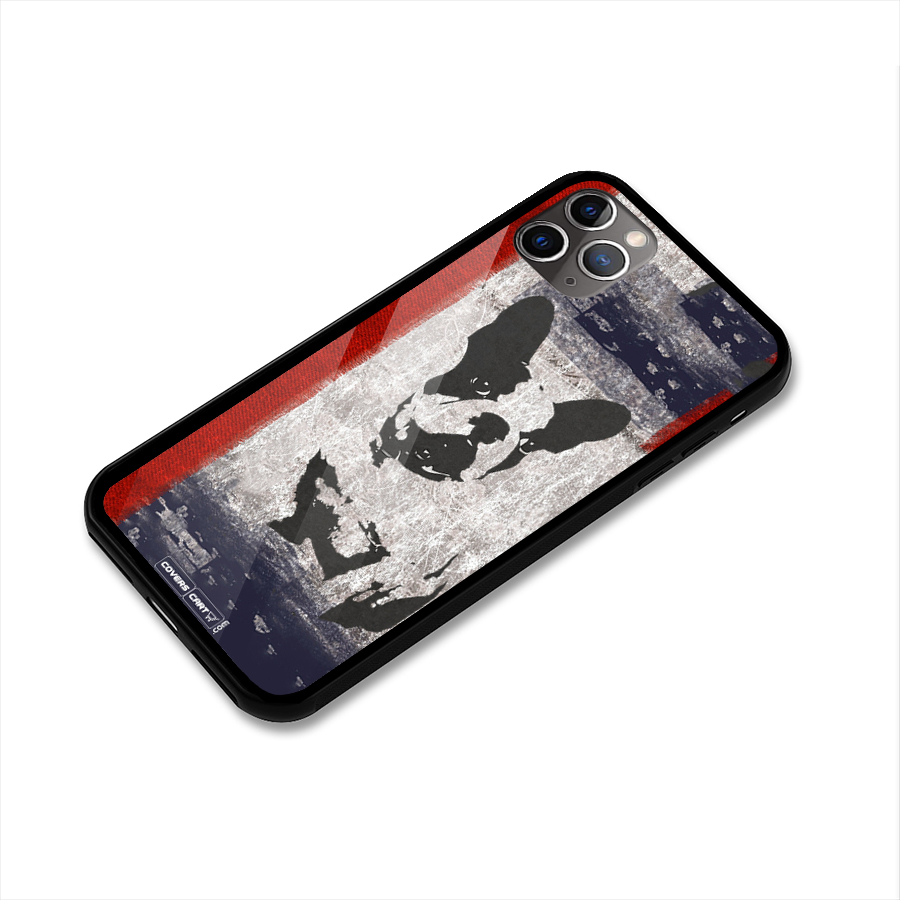 Bull Dog Glass Back Case for iPhone 11 Pro Max