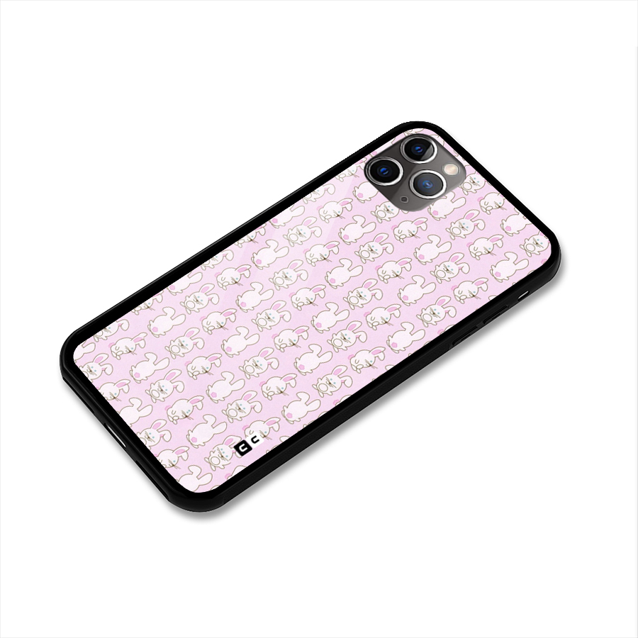 Bunny Cute Glass Back Case for iPhone 11 Pro Max