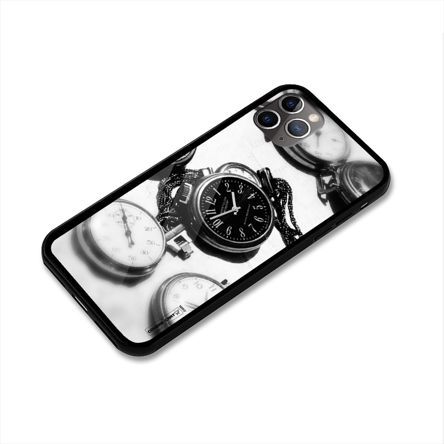 Clock Collection Glass Back Case for iPhone 11 Pro Max