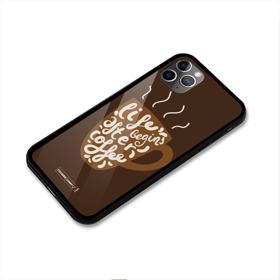 Coffee Mug Glass Back Case for iPhone 11 Pro Max