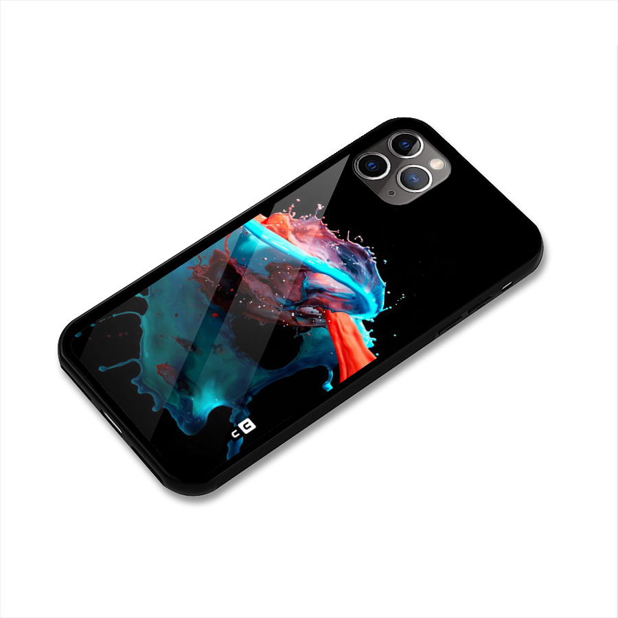 Colour War Glass Back Case for iPhone 11 Pro Max