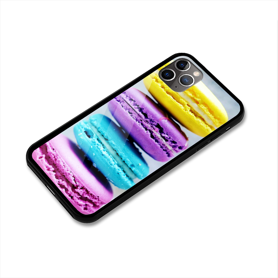 Colourful Whoopie Pies Glass Back Case for iPhone 11 Pro Max