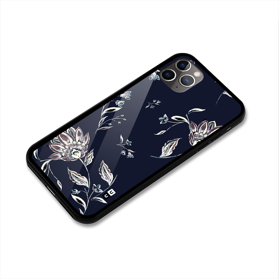 Cute Petals Glass Back Case for iPhone 11 Pro Max