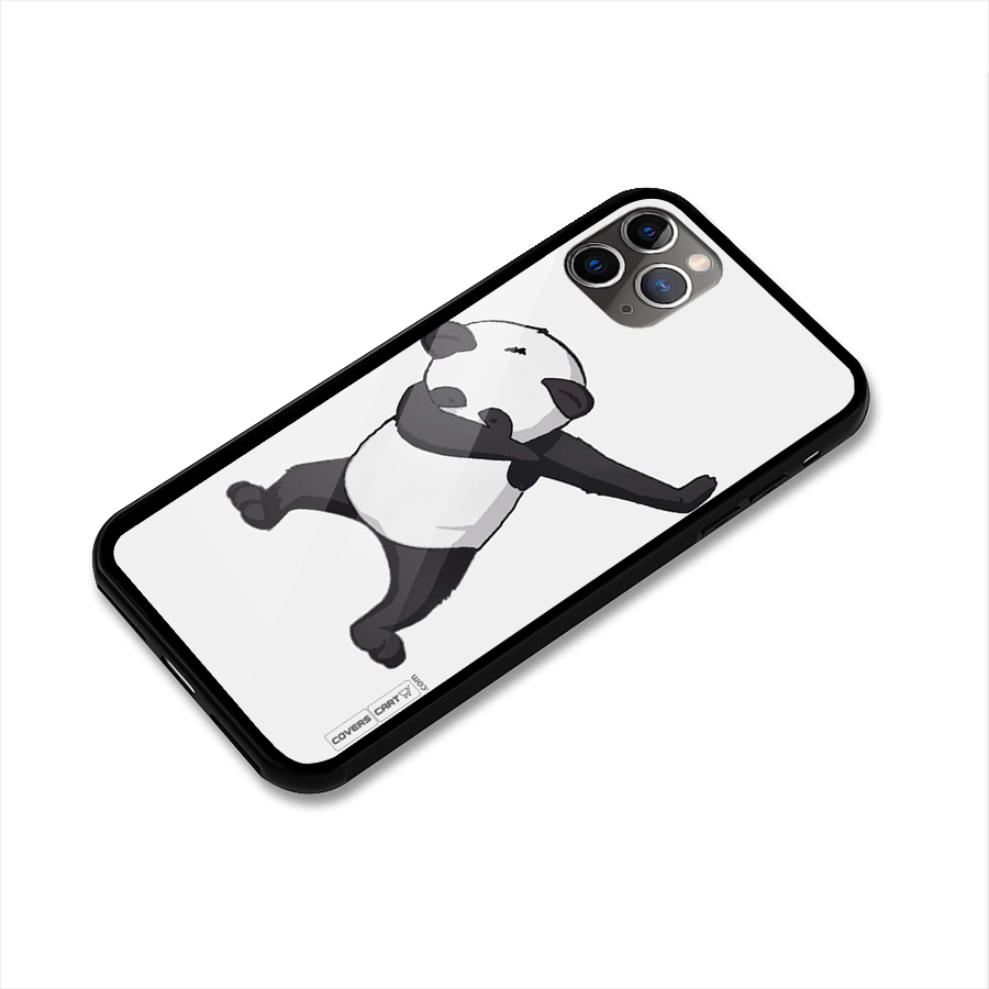 Dab Panda Shoot Glass Back Case for iPhone 11 Pro Max