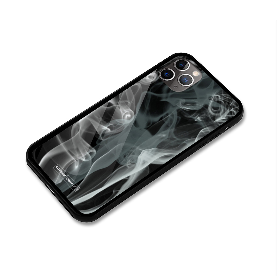 Dense Smoke Glass Back Case for iPhone 11 Pro Max