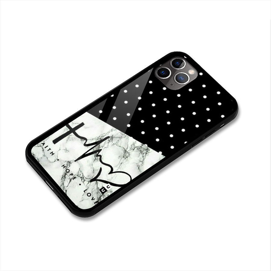 Faith Love Glass Back Case for iPhone 11 Pro Max