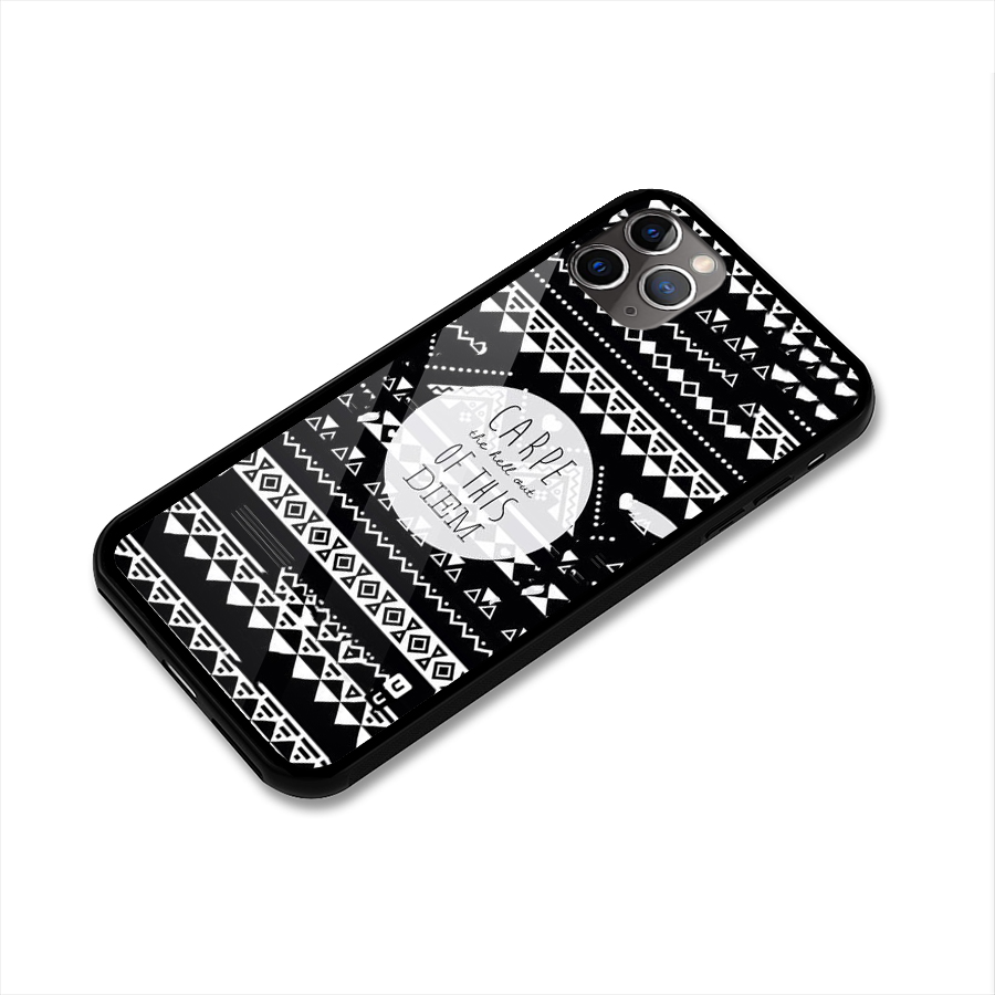 Hell Diem Glass Back Case for iPhone 11 Pro Max