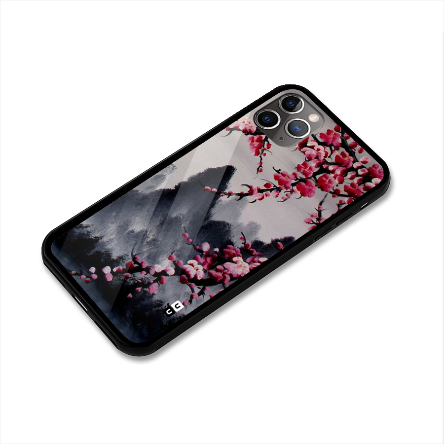 Hills And Blossoms Glass Back Case for iPhone 11 Pro Max