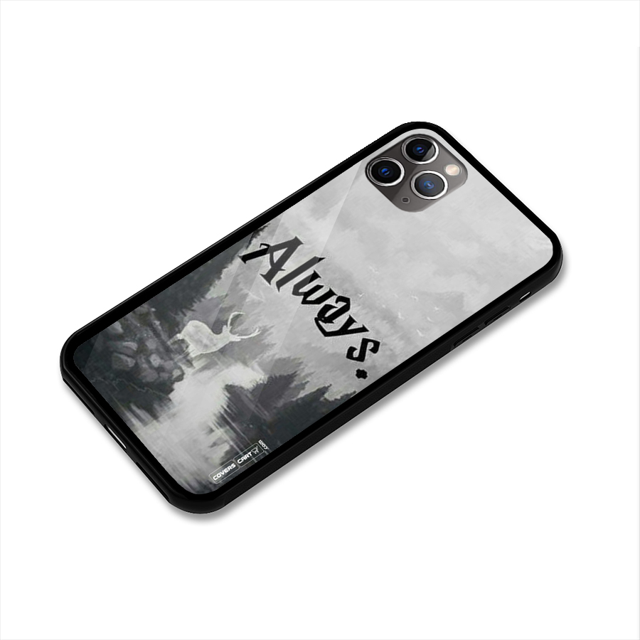 Invisible Deer Glass Back Case for iPhone 11 Pro Max