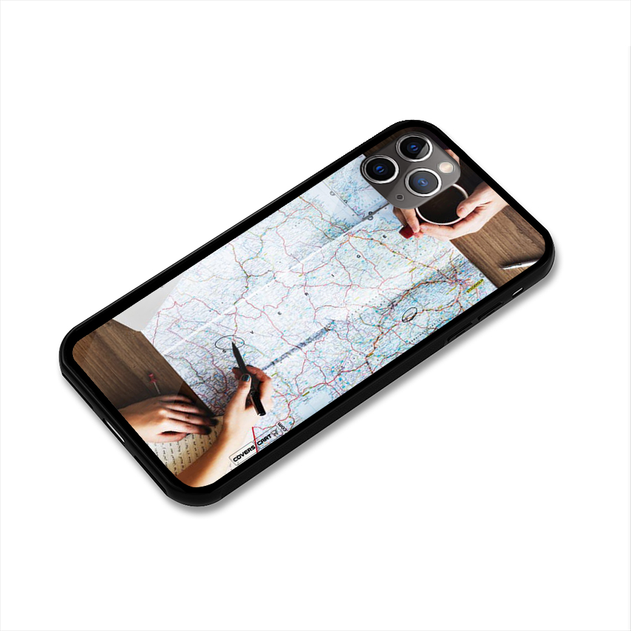 Just Travel Glass Back Case for iPhone 11 Pro Max