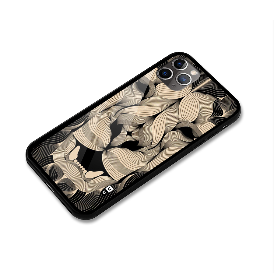 Lion Shape Design Glass Back Case for iPhone 11 Pro Max