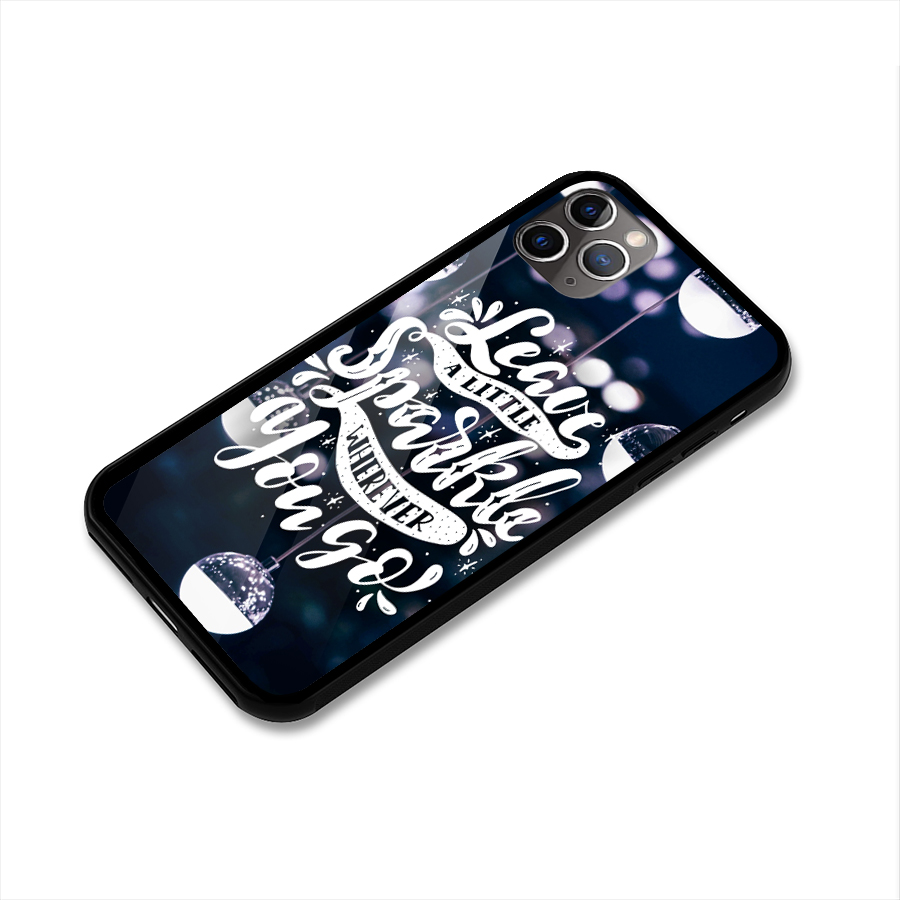 Little Spark Glass Back Case for iPhone 11 Pro Max