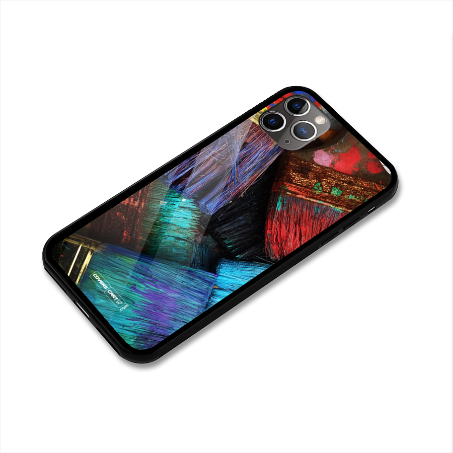 Magic Brushes Glass Back Case for iPhone 11 Pro Max