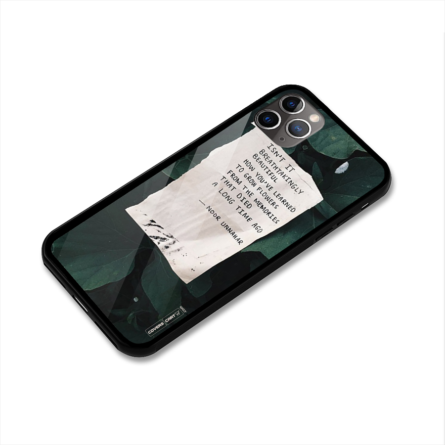 Memories Glass Back Case for iPhone 11 Pro Max