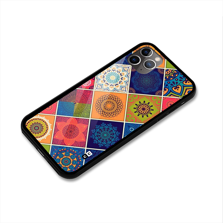 Multi Designs Glass Back Case for iPhone 11 Pro Max