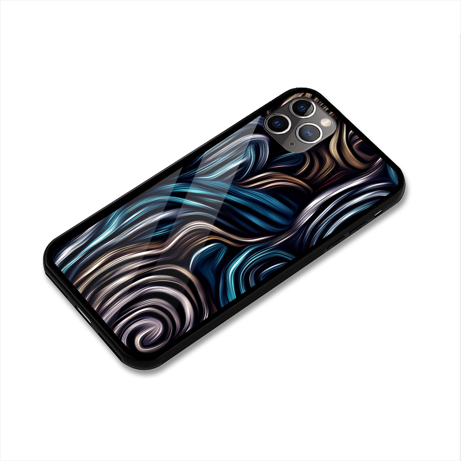 Oil Paint Artwork Glass Back Case for iPhone 11 Pro Max