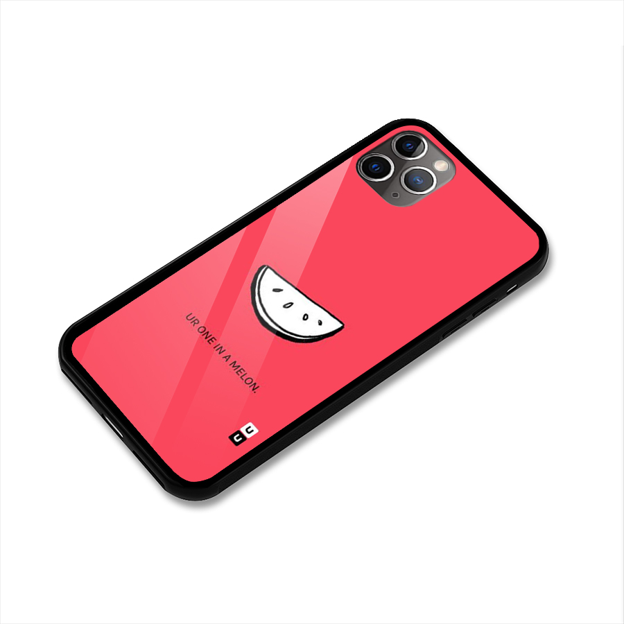 One In Melon Glass Back Case for iPhone 11 Pro Max