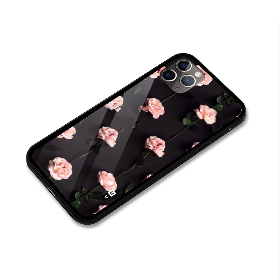 Pink Roses Glass Back Case for iPhone 11 Pro Max