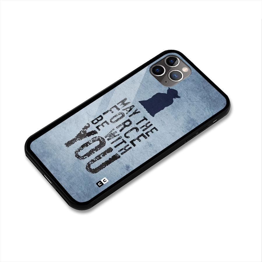 Power With You Glass Back Case for iPhone 11 Pro Max
