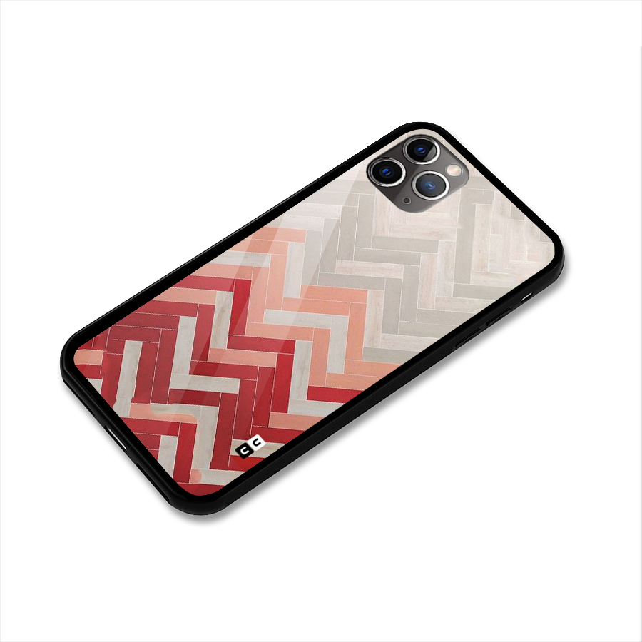 Reds and Greys Glass Back Case for iPhone 11 Pro Max