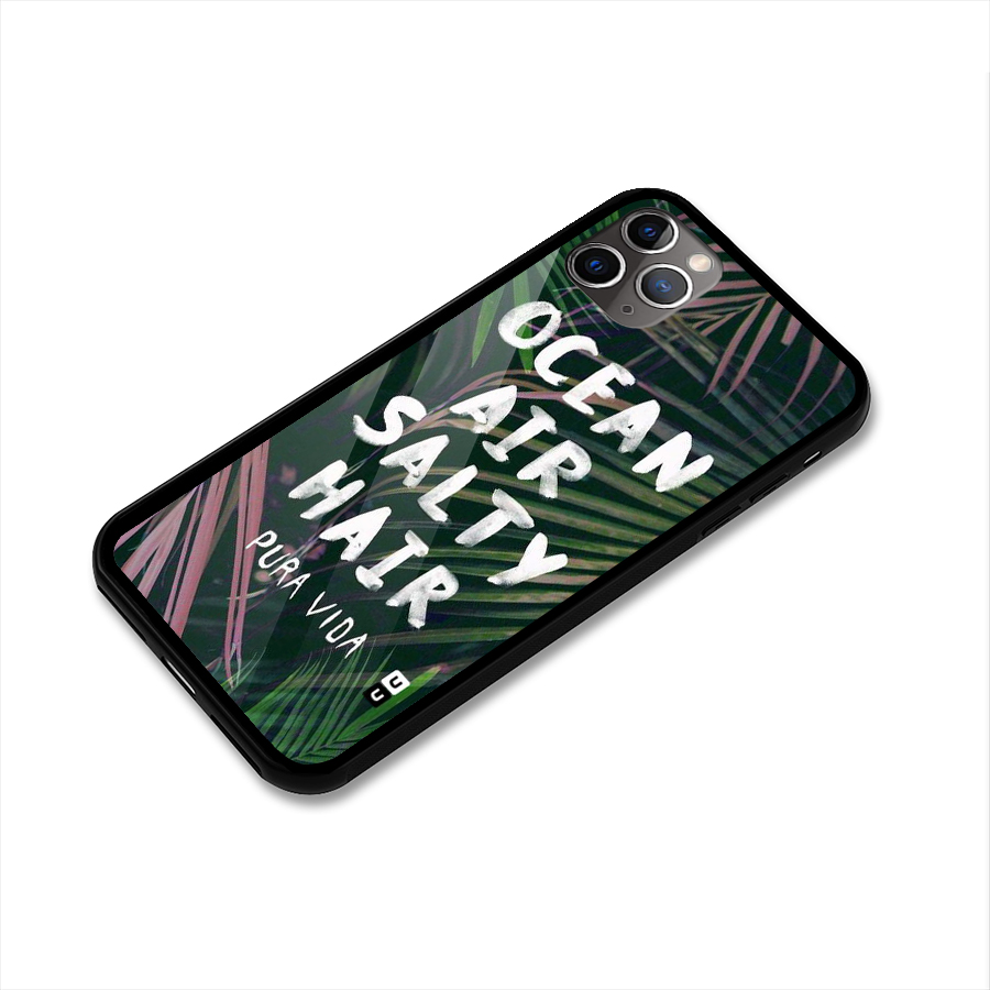 Salty Hair Glass Back Case for iPhone 11 Pro Max