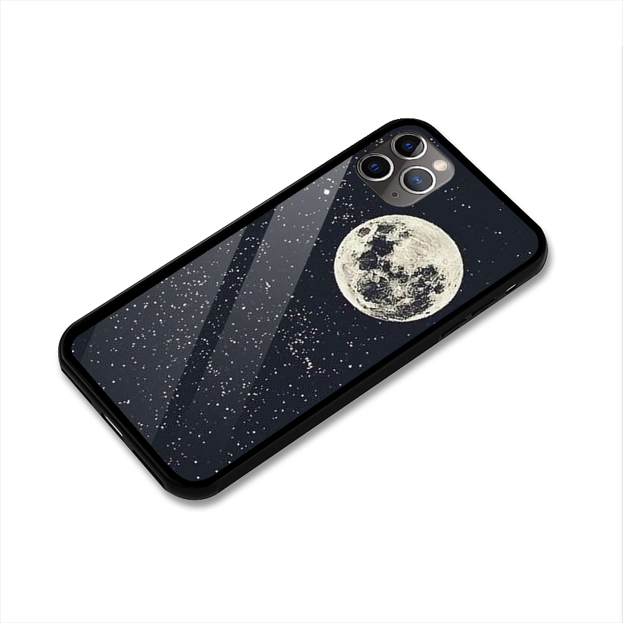 Simple Galaxy Glass Back Case for iPhone 11 Pro Max