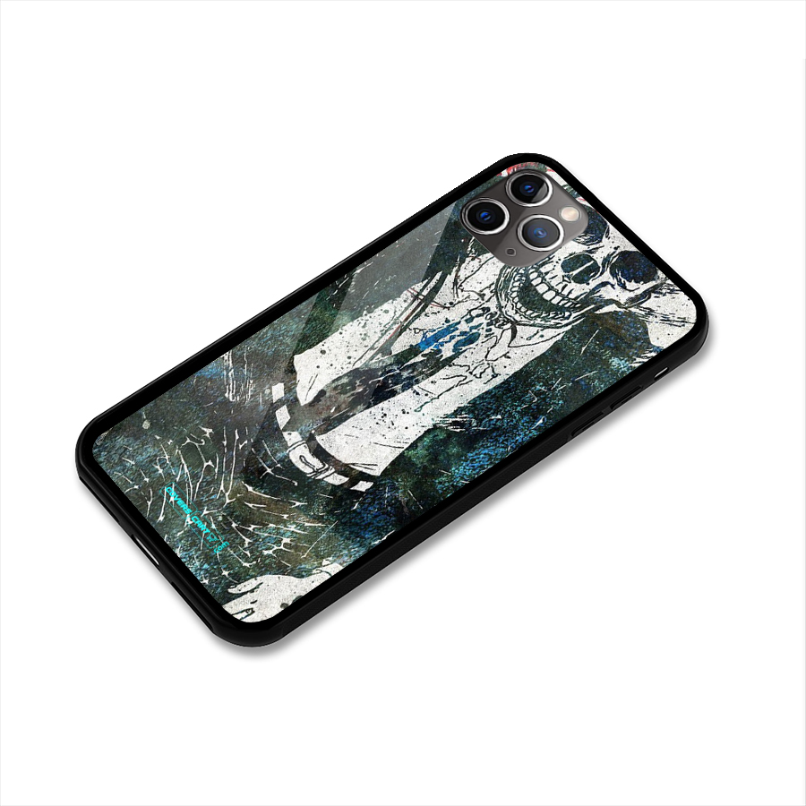 Skeleton in a Suit Glass Back Case for iPhone 11 Pro Max