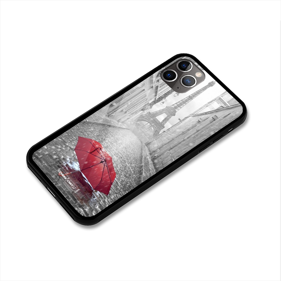Umbrella Paris Glass Back Case for iPhone 11 Pro Max