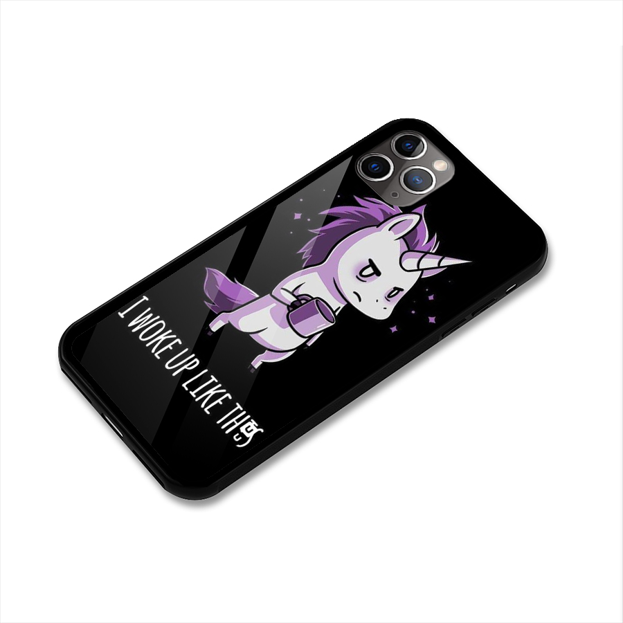 Unicorn Morning Glass Back Case for iPhone 11 Pro Max