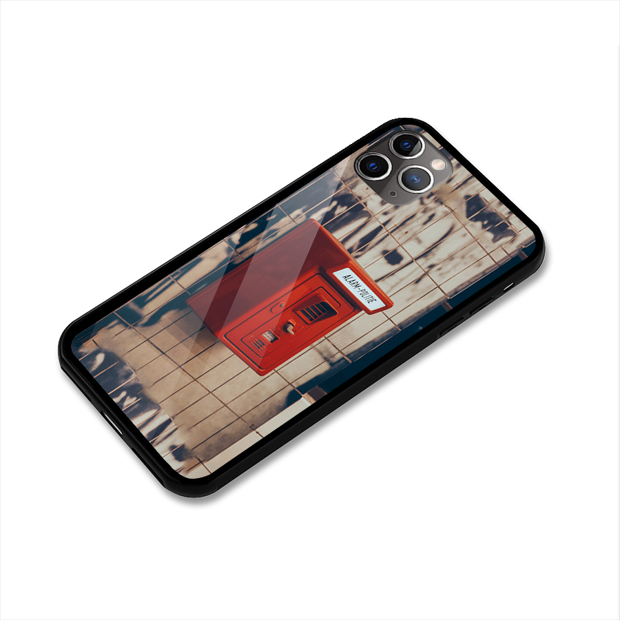 Vintage Alarm Glass Back Case for iPhone 11 Pro Max